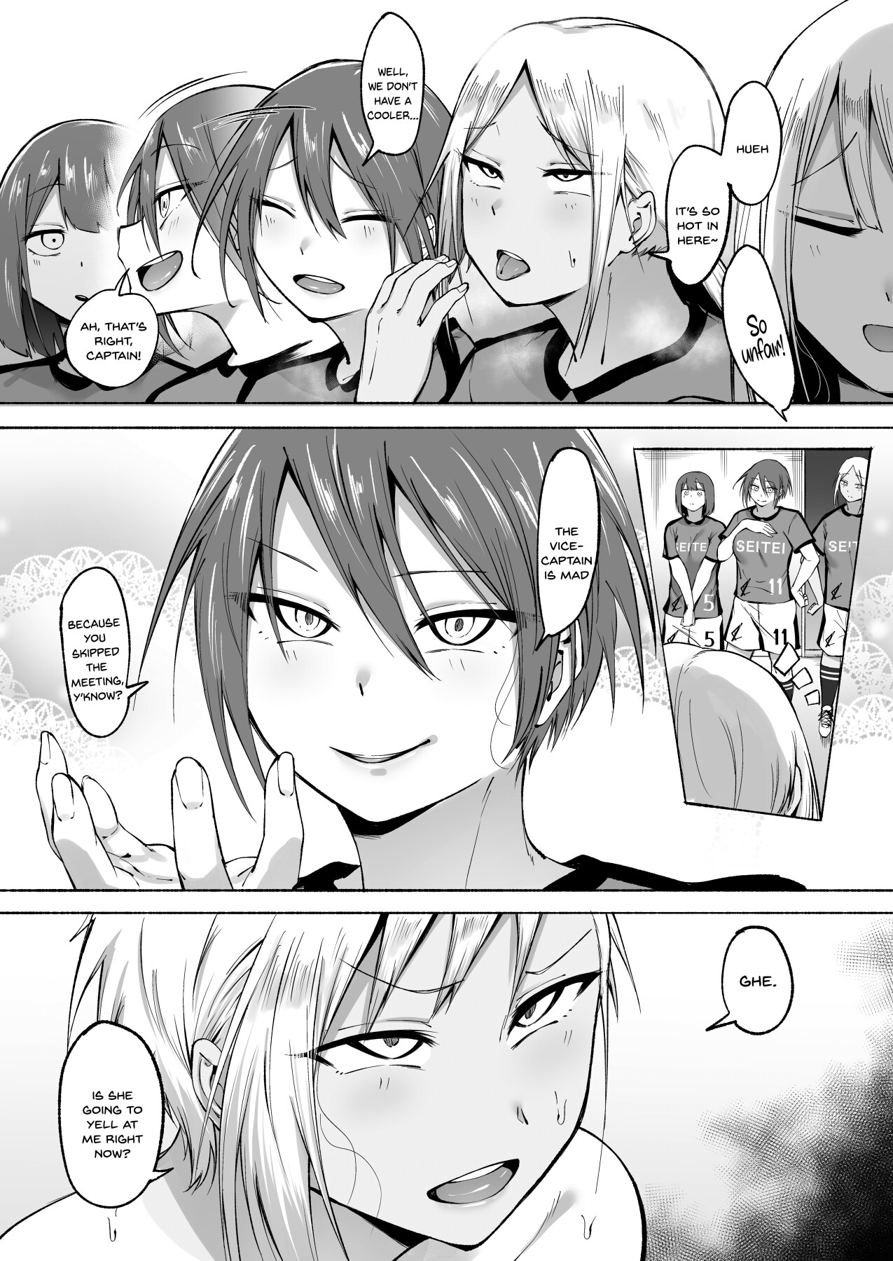 Hentai Manga Comic-The daily life of Seitei Academy soccer club, part 1♡-Read-22